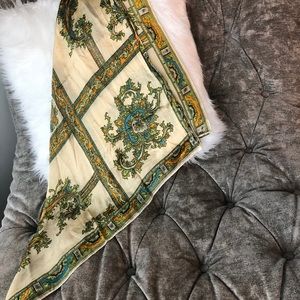 Silk neck scarf